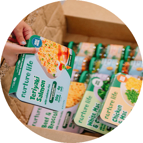 Box of Nurture Life meals